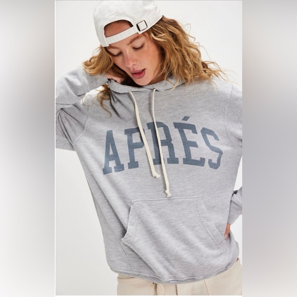 Original Retro Brand Sweaters - NWT Original Retro Brand X Free People Apres Hoodie ~Vintage Heather Grey~